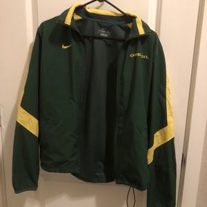 Oregon ducks Nike jacket, small